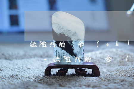 法院判的罰金實(shí)在無力償還怎么辦-法院判的罰金實(shí)在無力償還怎么辦呢