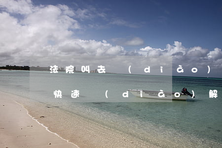 法院叫去調(diào)解信用卡透支(法院快速調(diào)解信用卡透支案)