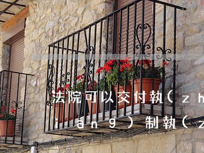 法院可以交付執(zhí)行嗎(法院強(qiáng)制執(zhí)行錢(qián)誰(shuí)來(lái)交)