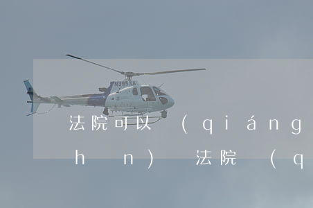 法院可以強(qiáng)行拍賣房產(chǎn)嗎(法院強(qiáng)制執(zhí)行拍賣的房子一般賣多少錢?)