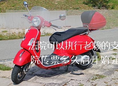 法院可以执行老赖的支票冻结吗(老赖收到法院传票多久后开始强制执行)
