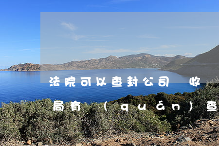 法院可以查封公司稅收賬戶嗎(稅務(wù)局有權(quán)查封公司賬戶嗎)