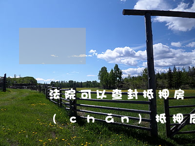 法院可以查封抵押房產(chǎn)嗎(房產(chǎn)抵押后可以查封嗎)