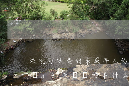 法院可以查封未成年人的房子嗎(房產(chǎn)未過戶的在什么條件法院不能查封)