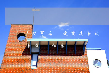 法院可以認定交通事故責任嗎(法院判決交通事故責任依據)