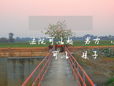 法院可以起訴男方給小孩上戶口嗎(拿法院判決書可以給孩子遷戶口嗎)