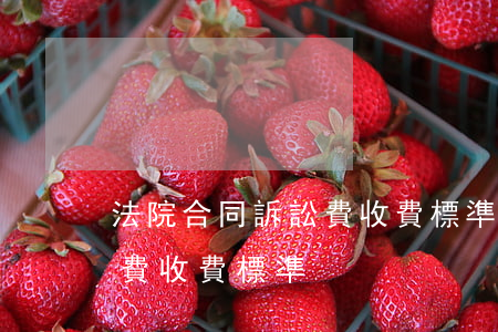法院合同訴訟費收費標準(確認合同效力訴訟費收費標準)