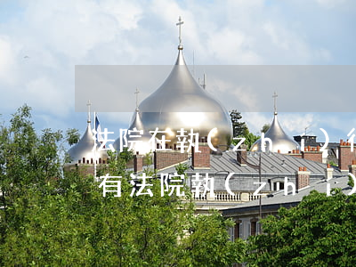 法院在執(zhí)行人員可以辦理離婚嗎(有法院執(zhí)行案件可以離婚嗎)