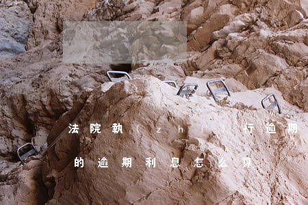 法院執(zhí)行逾期利息公式(法院判決的逾期利息怎么算)