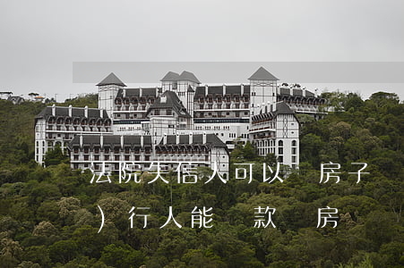 法院失信人可以買房子嗎(失信被執(zhí)行人能貸款買房嗎)
