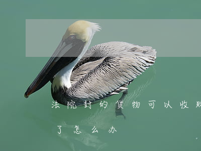 法院封的货物可以收购吗(法院查封的东西卖了怎么办)