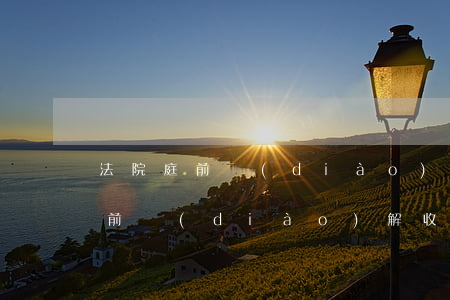 法院庭前調(diào)解收費嗎(法院開庭前調(diào)解收費嗎)