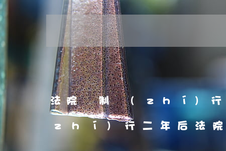 法院強制執(zhí)行幾年失效(強制執(zhí)行二年后法院還強制執(zhí)行嗎)
