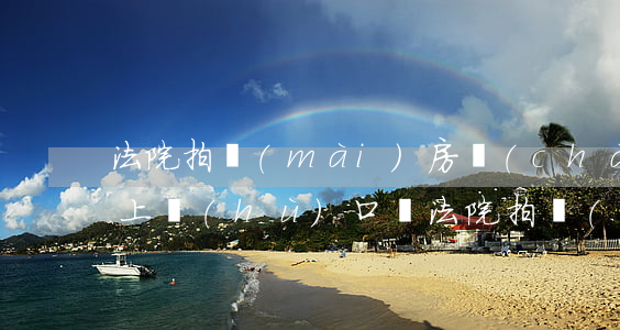 法院拍賣(mài)房產(chǎn)可以上戶(hù)口嗎(法院拍賣(mài)的房子可以落戶(hù)嗎)
