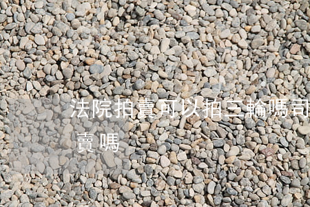法院拍賣可以拍三輪嗎(司法拍賣有第三次拍賣嗎)