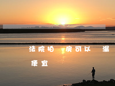 法院拍賣房可以撿漏嗎(拍賣撿漏為什么那么便宜)