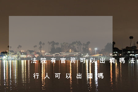 法院有官司可以出境嗎(法院被執(zhí)行人可以出國嗎)