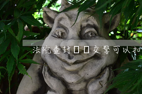 法院查封車輛交警可以扣嗎