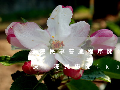 法院民事普通程序開(kāi)庭后多久判決(中院民事開(kāi)庭到宣判得多久)