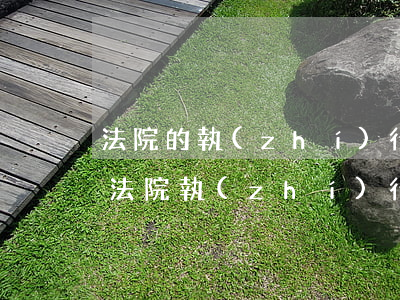法院的執(zhí)行通知書可以隨便撕嗎(法院執(zhí)行通知書)