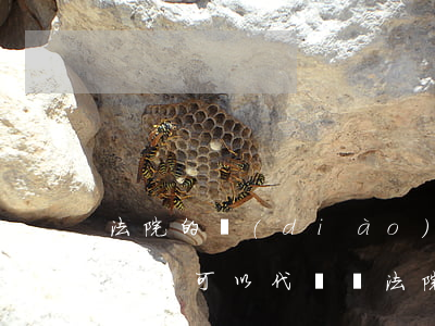 法院的調(diào)解協(xié)議由律師可以代簽嗎(法院的調(diào)解書委托律師可以代簽嗎)