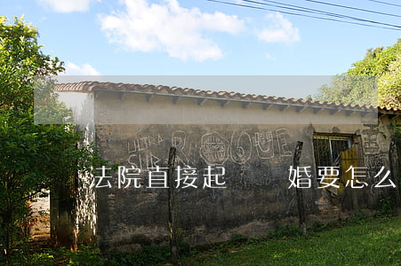 法院直接起訴離婚要怎么做(起訴離婚怎么起訴?)