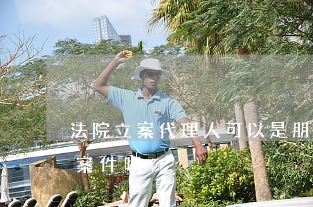 法院立案代理人可以是朋友嗎(朋友可以代理案件嗎)
