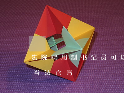 法院聘用制书记员可以辞职吗(法院书记员能当法官吗)