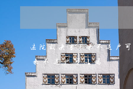 法院裁决书下来不过户可以吗(法院裁决书下来不过户可以吗)