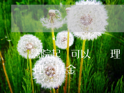 法院起訴可以凍結理財嗎(法院能凍結你買的理財基金嗎)