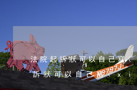 法院起訴狀可以自己寫(xiě)嗎(法院起訴狀可以自己寫(xiě)嗎)
