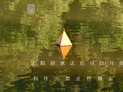 法院退休法官可以开律师吗(退休法官当律师有什么禁止性规定)