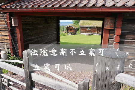 法院逾期不立案可協(xié)查嗎(法院沒立案可以開協(xié)查函嗎)