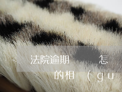 法院逾期舉證會怎樣(關(guān)于逾期舉證的相關(guān)法律)