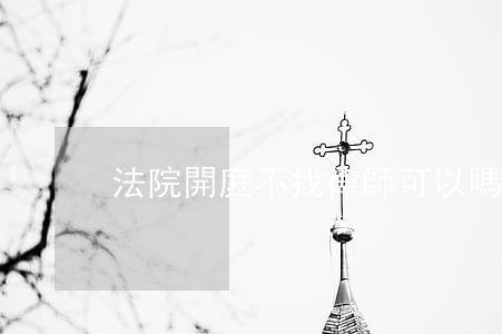 法院開庭不找律師可以嗎(開庭不請律師)