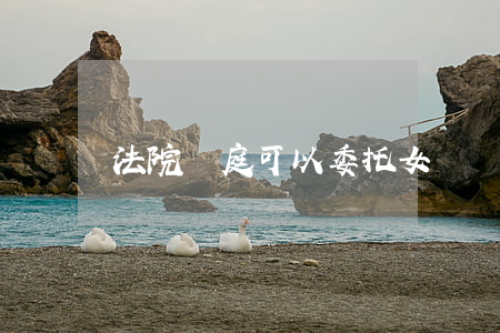 法院開庭可以委托女兒嗎(法院開庭可以帶嬰兒嗎)