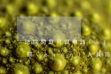 法院開庭可以申請(qǐng)無(wú)關(guān)人員回避嗎(開庭要求公訴人回避可能嗎)