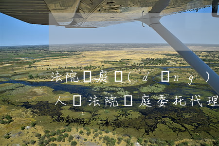 法院開庭當(dāng)天可以找委托代理人嗎(法院開庭委托代理人需要什么手續(xù))