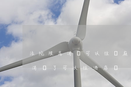 法院限高消費可以住漢庭酒店嗎(被法院限制消費了可以住酒店嗎)