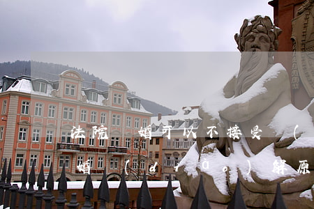 法院離婚可以不接受調(diào)解嗎(離婚調(diào)解原告可以不去嗎)