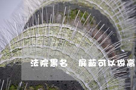 法院黑名單屏蔽可以做高鐵嗎
