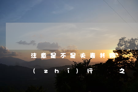 注意！是不是夫妻共同債務(wù)，不屬于執(zhí)行異議之訴的審理范圍