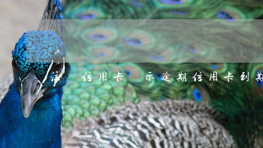 注銷信用卡顯示逾期(信用卡 到期 注銷)