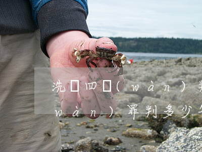 洗錢四萬(wàn)判多少年(洗錢40萬(wàn)罪判多少年)