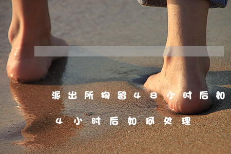 派出所拘留48小时后如何处理(刑事拘留24小时后如何处理)