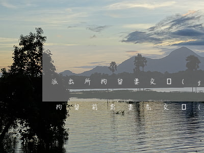派出所拘留要交錢(qián)嗎(在派出所拘留前需要先交錢(qián)嗎)