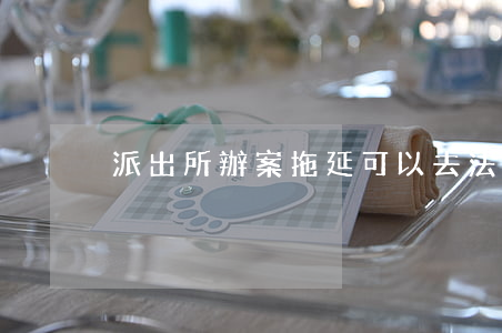 派出所辦案拖延可以去法院告嗎