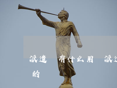 派遣證有什么用嗎（派遣證辦理的方式是怎樣的）
