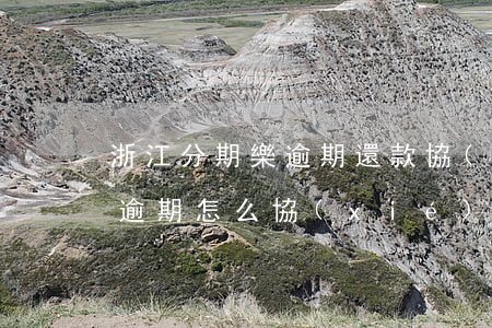 浙江分期樂逾期還款協(xié)商(分期樂逾期怎么協(xié)商停息停滯納金還款)