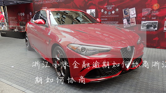 浙江小米金融逾期如何协商(浙江小米金融逾期如何协商)